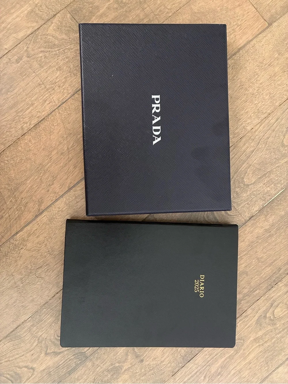 Prada Navy Box with Black Diario 2025